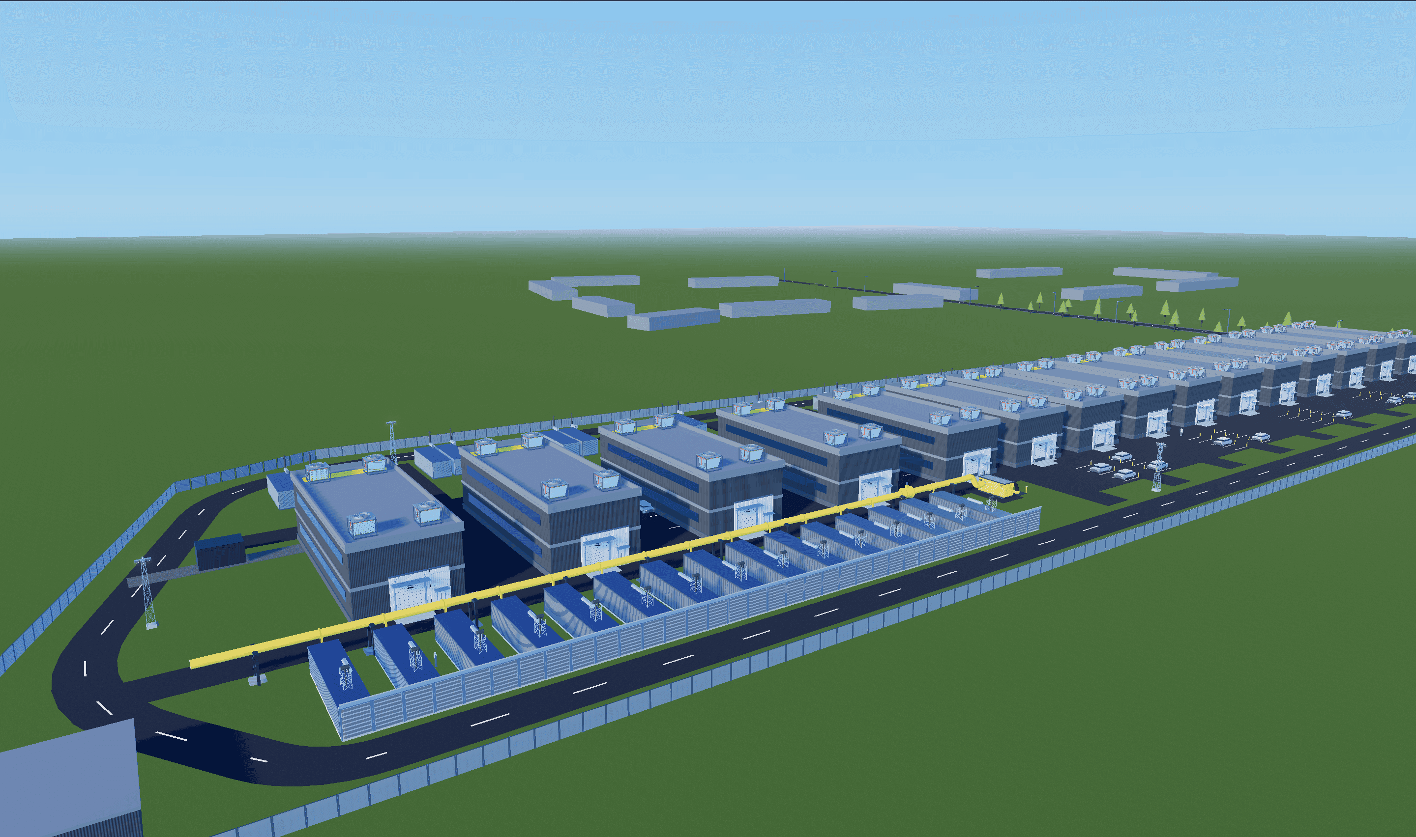 Factory building